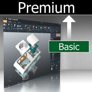 Upgrade Basic to Premium incl. 3D-NativeCAD Converter